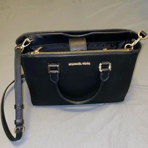 Michael Kors Black Leather Tote